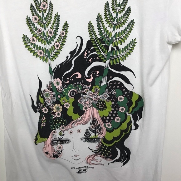 55DSL 10.55 Designed By Aya Kato Limited Edition T Shirt Tee XL - Picture 6 of 12